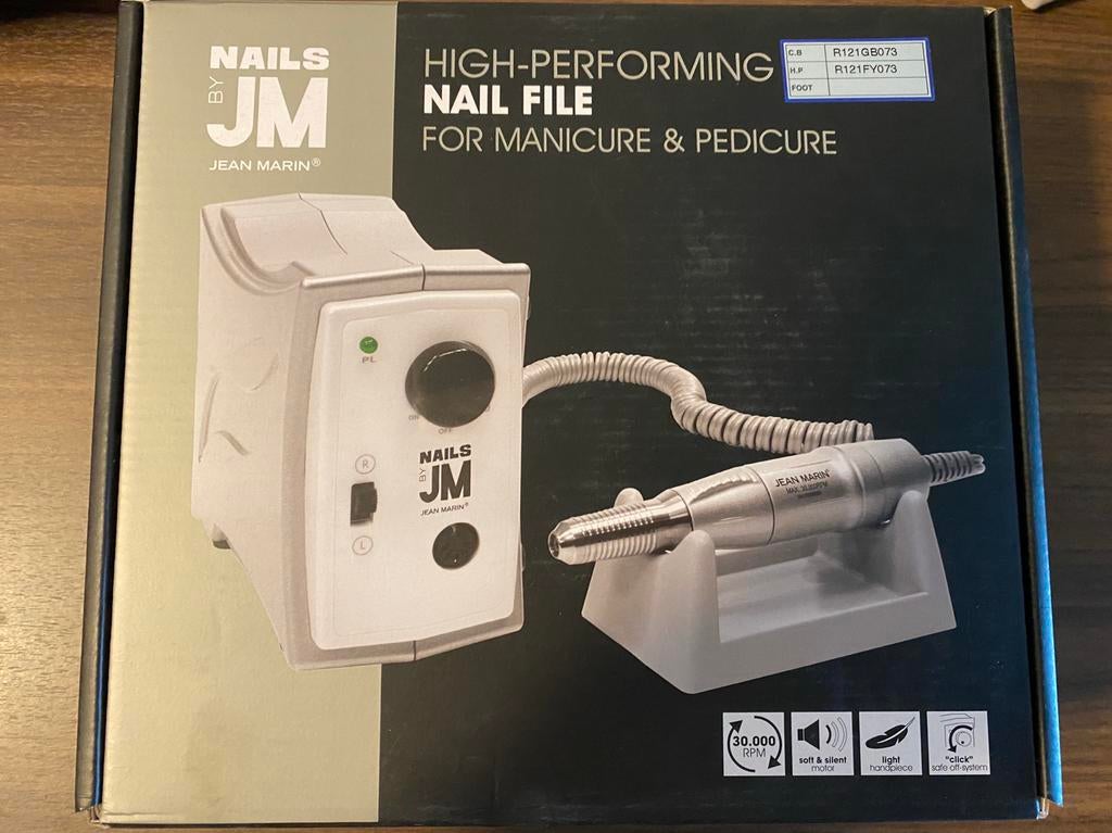 Nagelvijl voor manicure en pedicure - Nails bij JM, Ophalen of Verzenden, Nieuw, Hand- en Voetverzorging