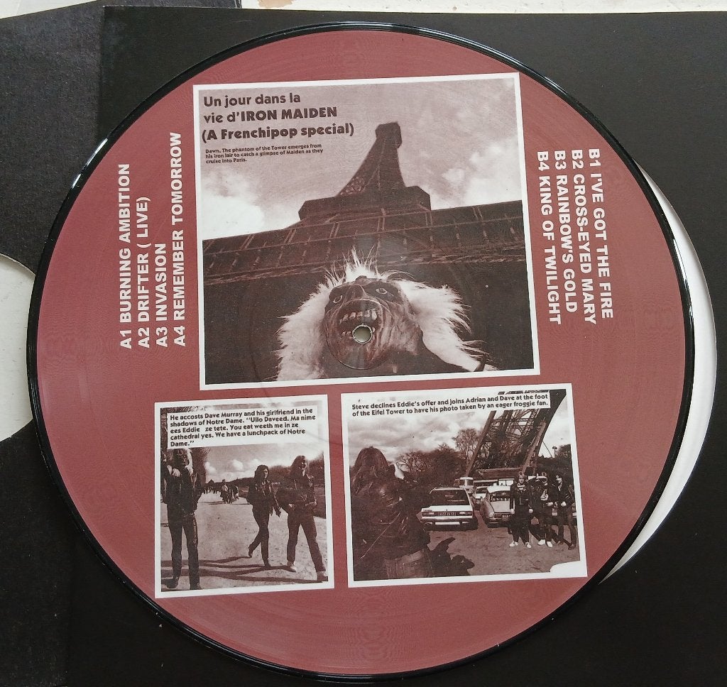 Iron Maiden Picture disc, Cd's en Dvd's, Vinyl | Hardrock en Metal, Ophalen, LP, Hardrock, Picture disc