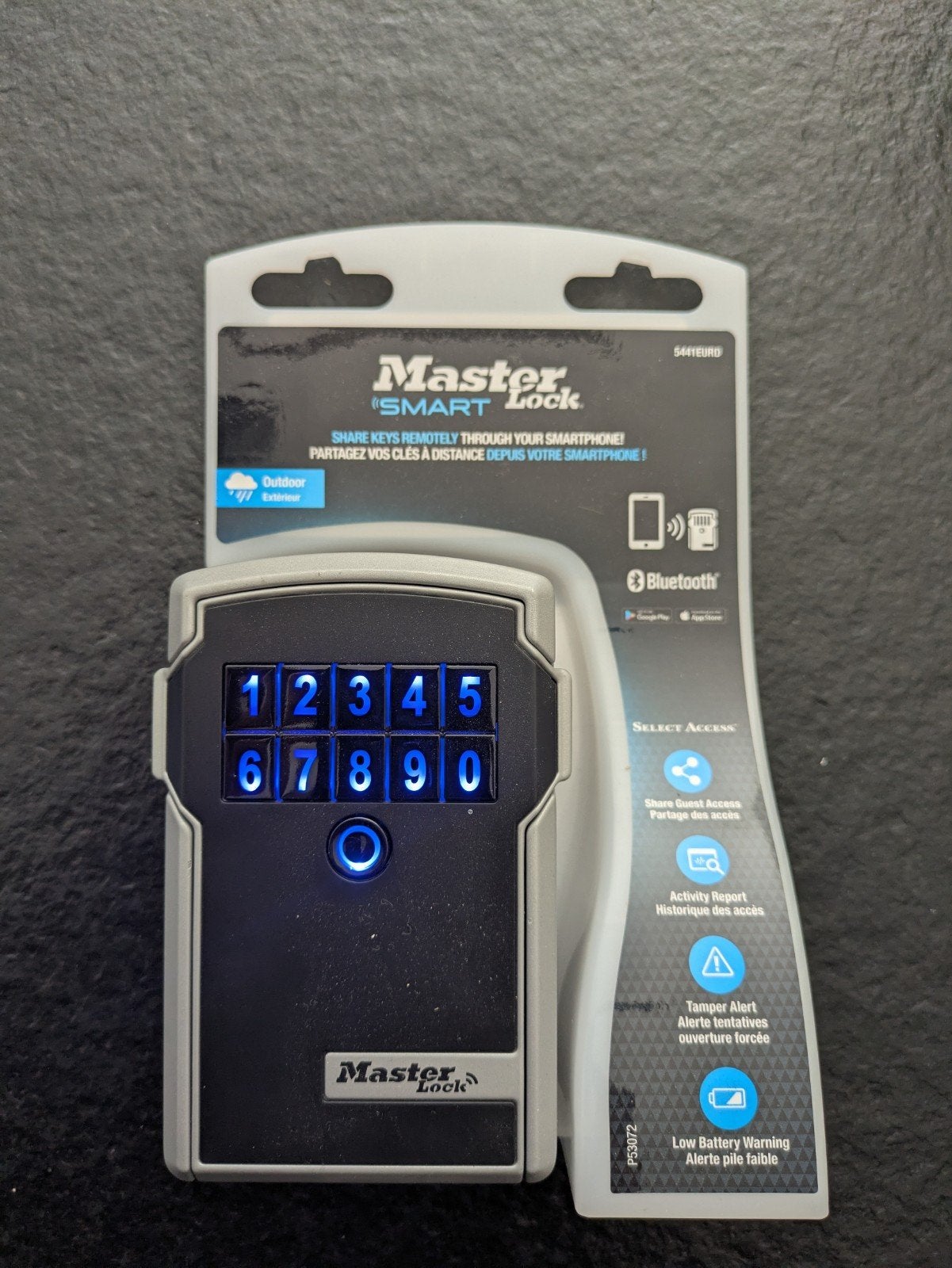 master lock smart digitaal 5441EURD als nieuw!, Ophalen of Verzenden