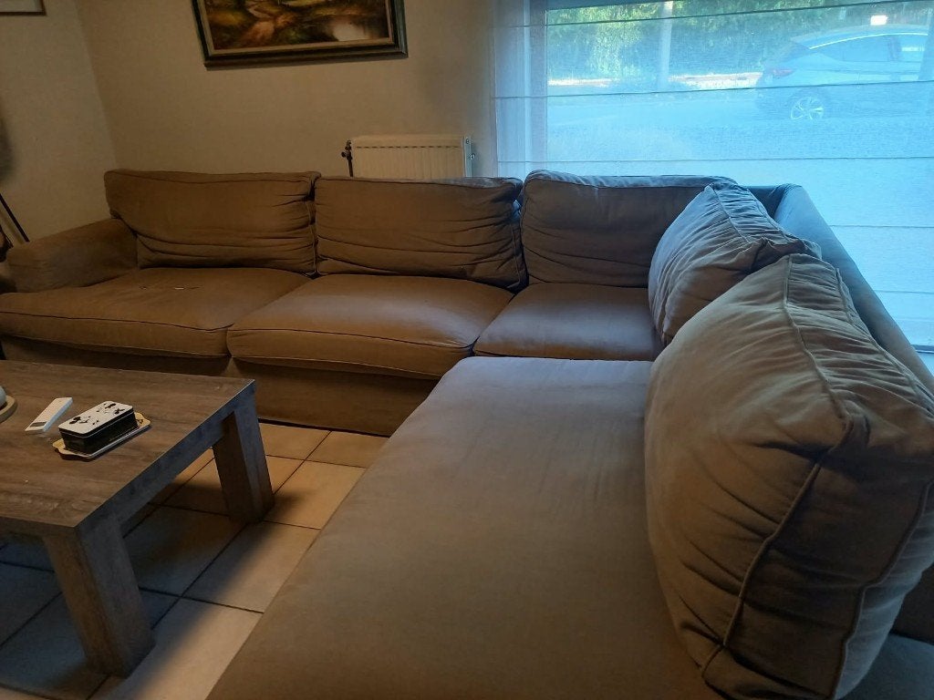 zetel, Ophalen, 250 tot 300 cm, Gebruikt, Hoekbank