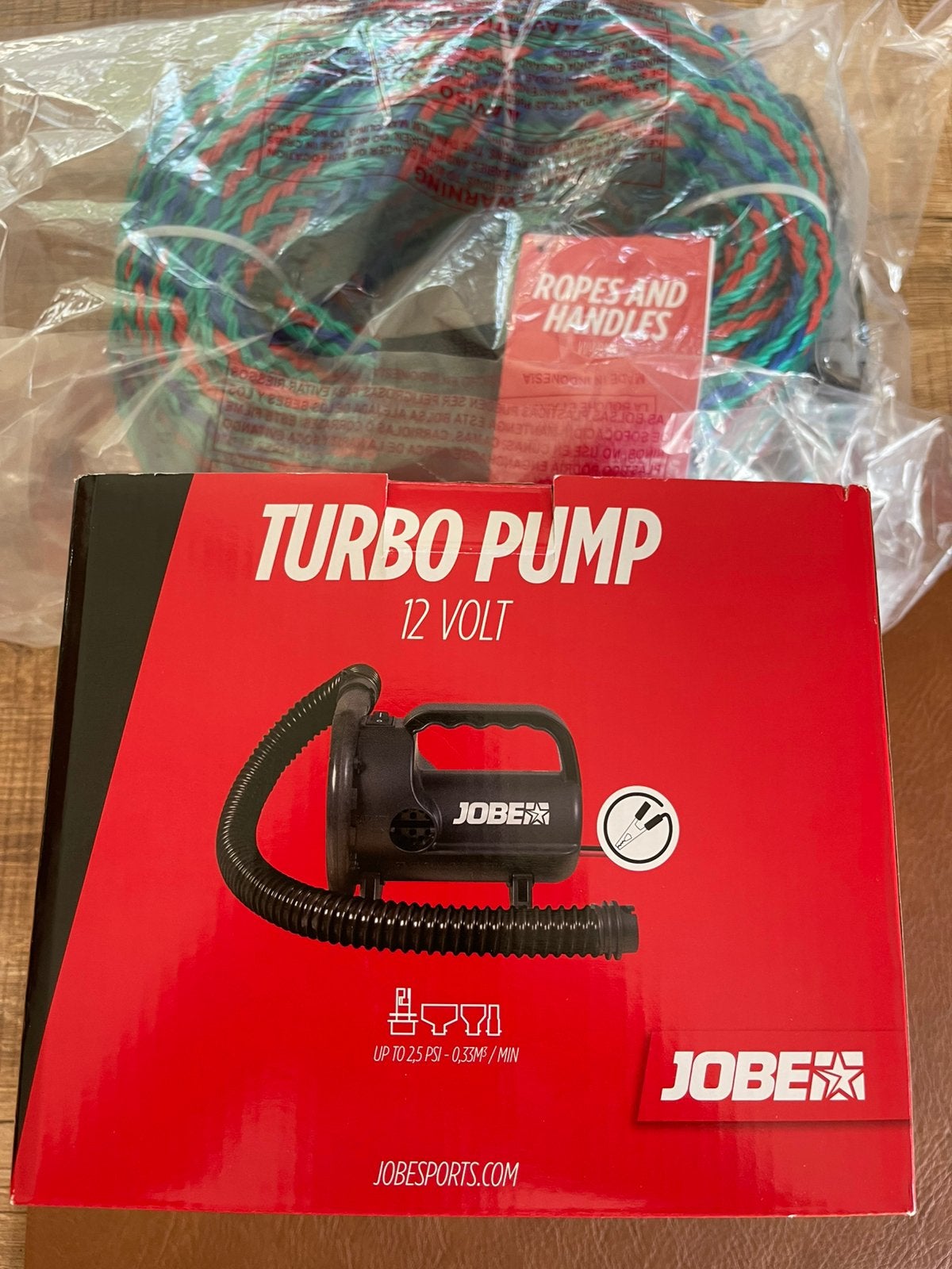 Jobe turbo pomp, Ophalen, Zo goed als nieuw
