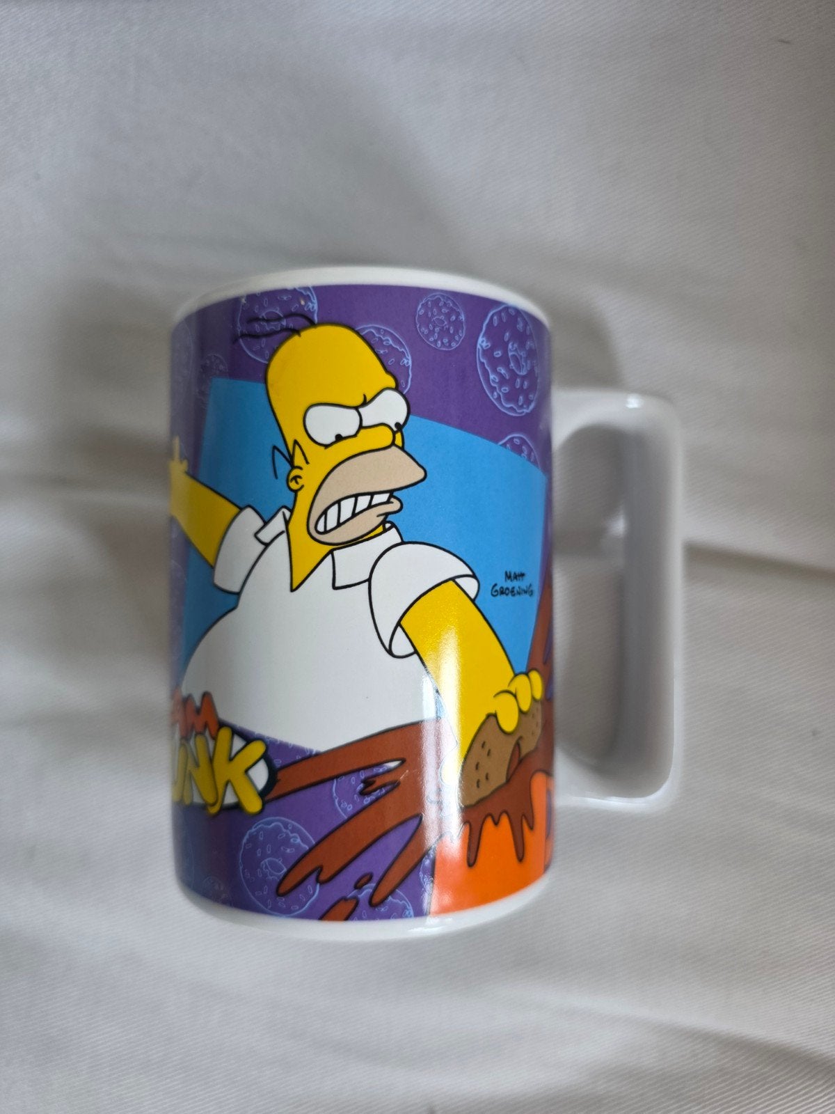 Vintage mug géant the simpsons de 2002, Enlèvement ou Envoi