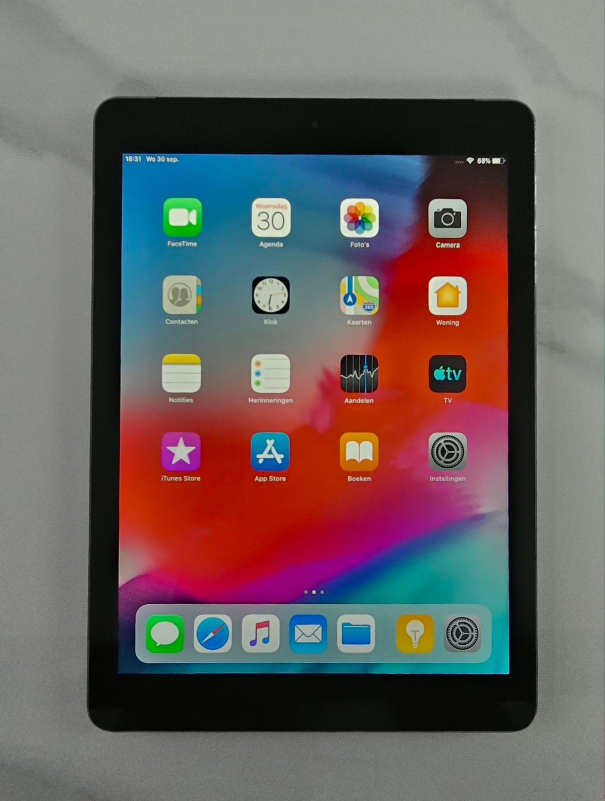 Apple iPad Air 1 - 16GB Space Gray WiFi + 4G / SIM-kaart, Ophalen, Apple iPad, 16 GB