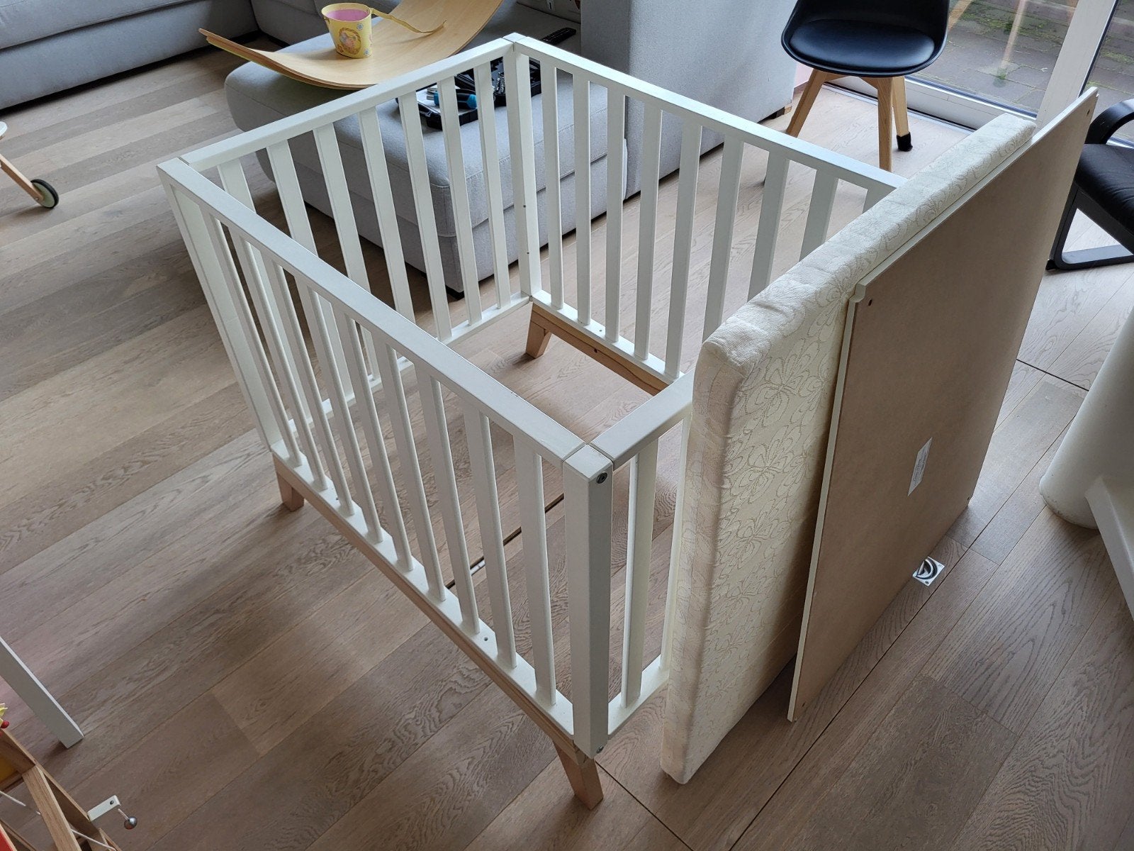 Babypark + matras, Kinderen en Baby's, Ophalen, Zo goed als nieuw