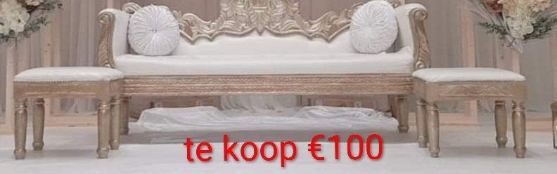Barok bank bruidsbank, Ophalen
