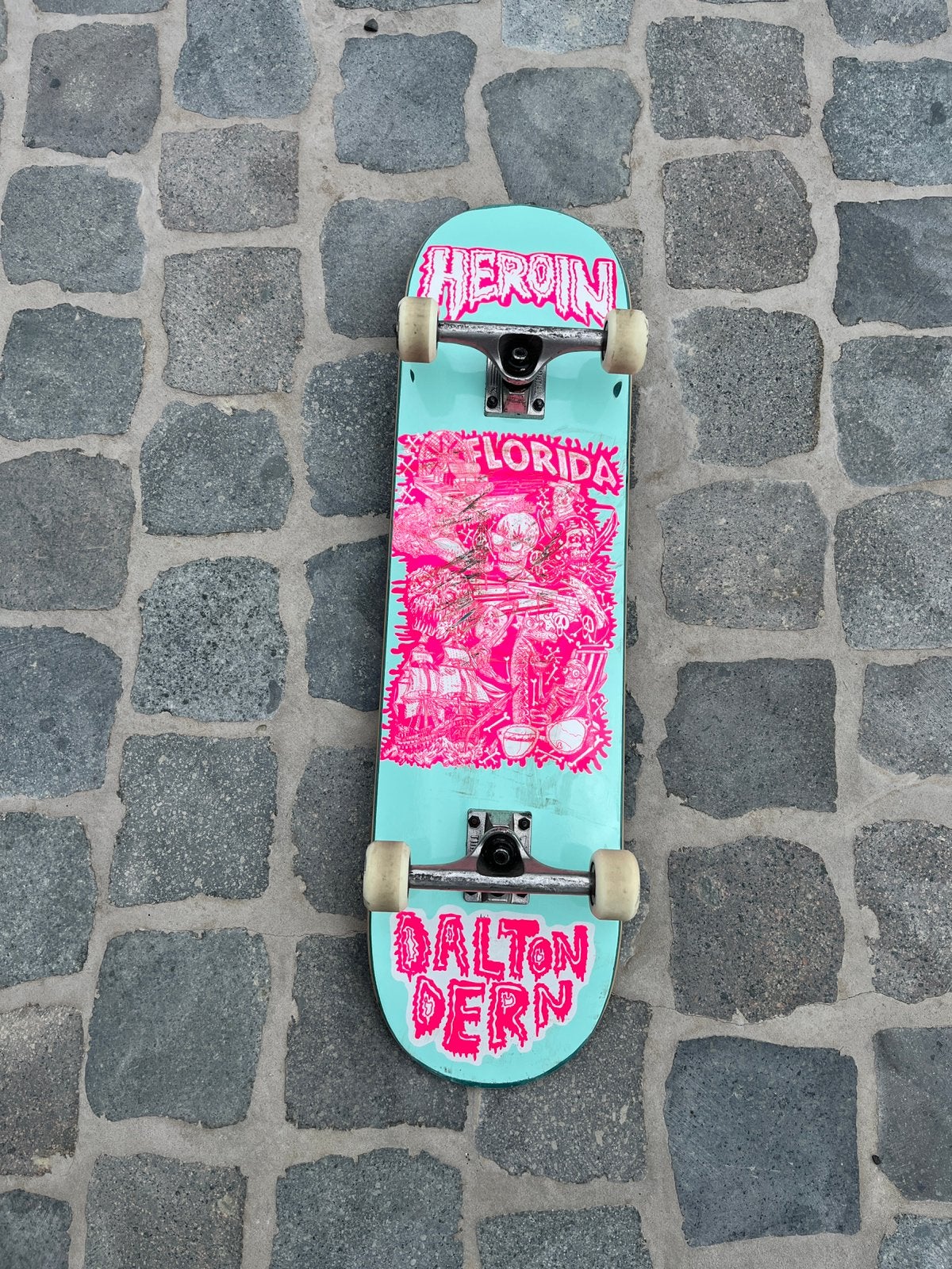 Professioneel skateboard 8.5, Sport en Fitness, Skateboarden, Ophalen, Zo goed als nieuw, Skateboard