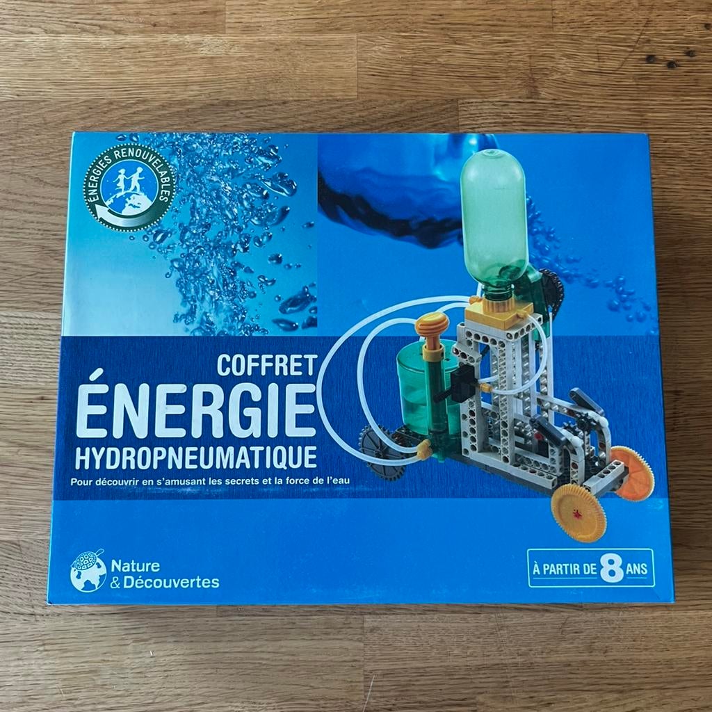 Coffret Énergie Hydropneumatique – Nature & Découvertes, Enlèvement ou Envoi, Utilisé, Bricolage