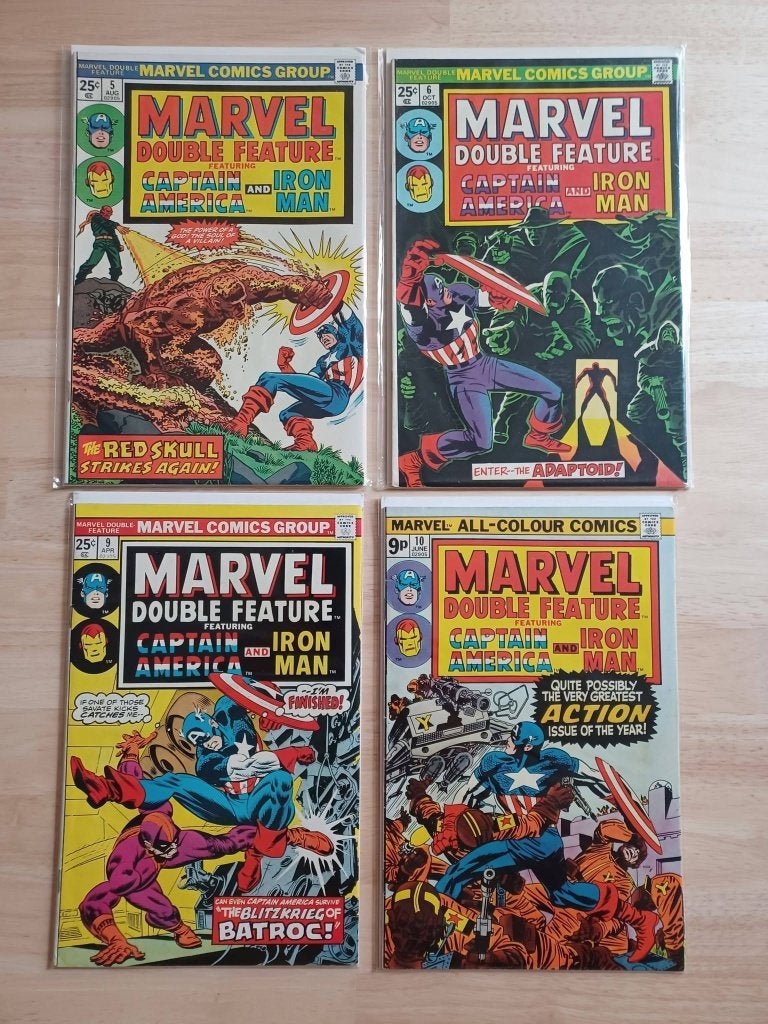 Marvel Double Feature 1974-1976 (7 comics), Livres, BD | Comics, Autres régions, Marvel Comics, Enlèvement ou Envoi, Comme neuf