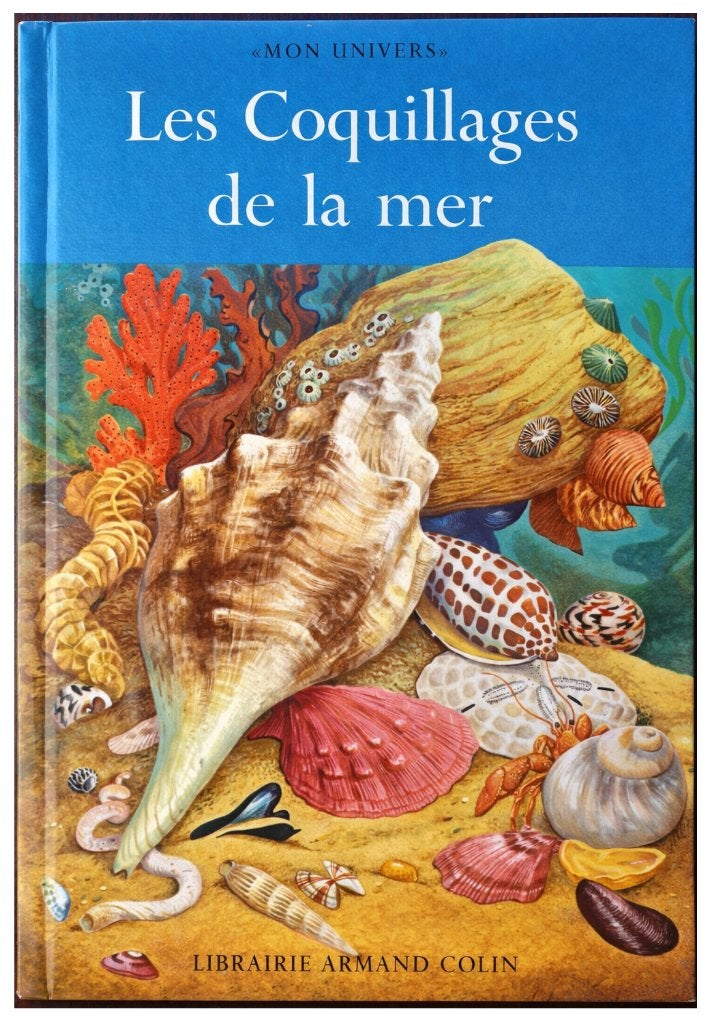 Les coquillages de la mer 🐚 [1958 - Armand Colin], Collections, Minéraux & Fossiles, Enlèvement ou Envoi, Coquillage(s)