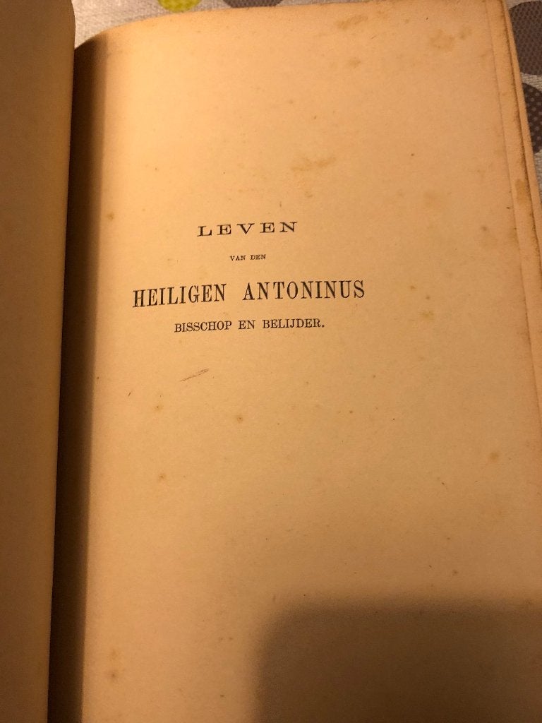 Leven van den heiligen Antonius - Josphus Arts *1899* *Rare, Ophalen of Verzenden, Gebruikt, Boek, Christendom | Katholiek