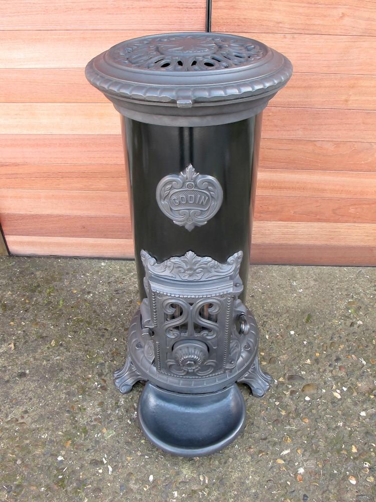 Poele Godin 3720, Ophalen, Gebruikt, Houtkachel, Vrijstaand