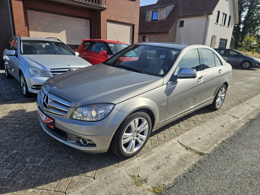 MERCEDES-BENZ C200 CDI  2007  EURO 4  100 KW, Auto's, 100 kW, 4 deurs, Achterwielaandrijving, Zwart