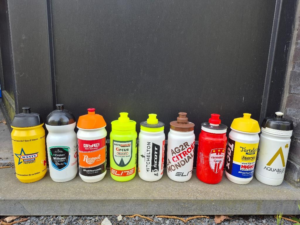 Oude drinkbussen / Bidons, Sport en Fitness, Drinkbussen, Ophalen of Verzenden