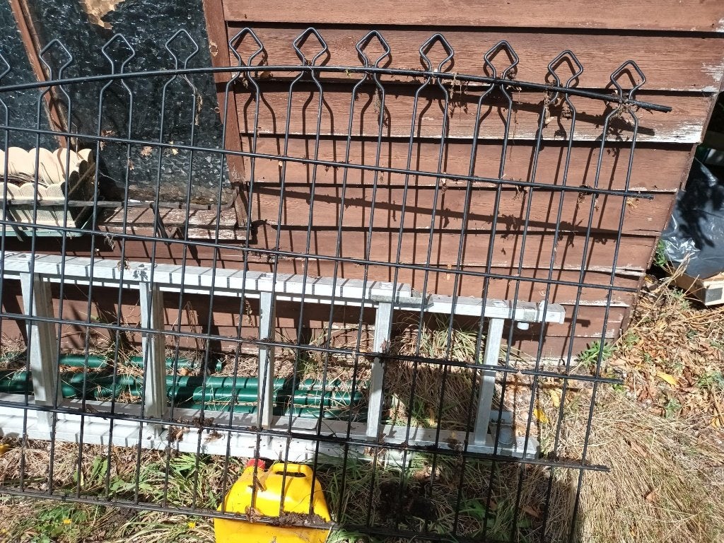 afsluiting tuin, Ophalen, Zo goed als nieuw, Aluminium, Sierhekwerk