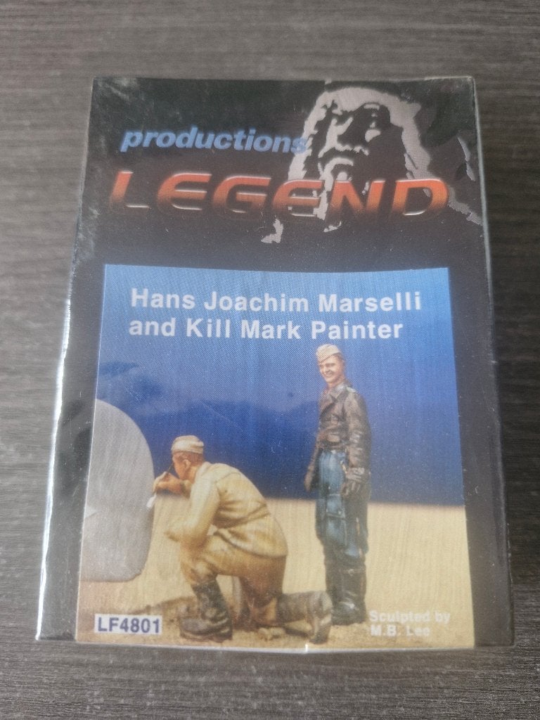 Legend 1/48 Hans Joachim Marselli and Kill Mark Painter, Hobby & Loisirs créatifs, Enlèvement ou Envoi, Neuf, 1:35 à 1:50, Personnage ou Figurines