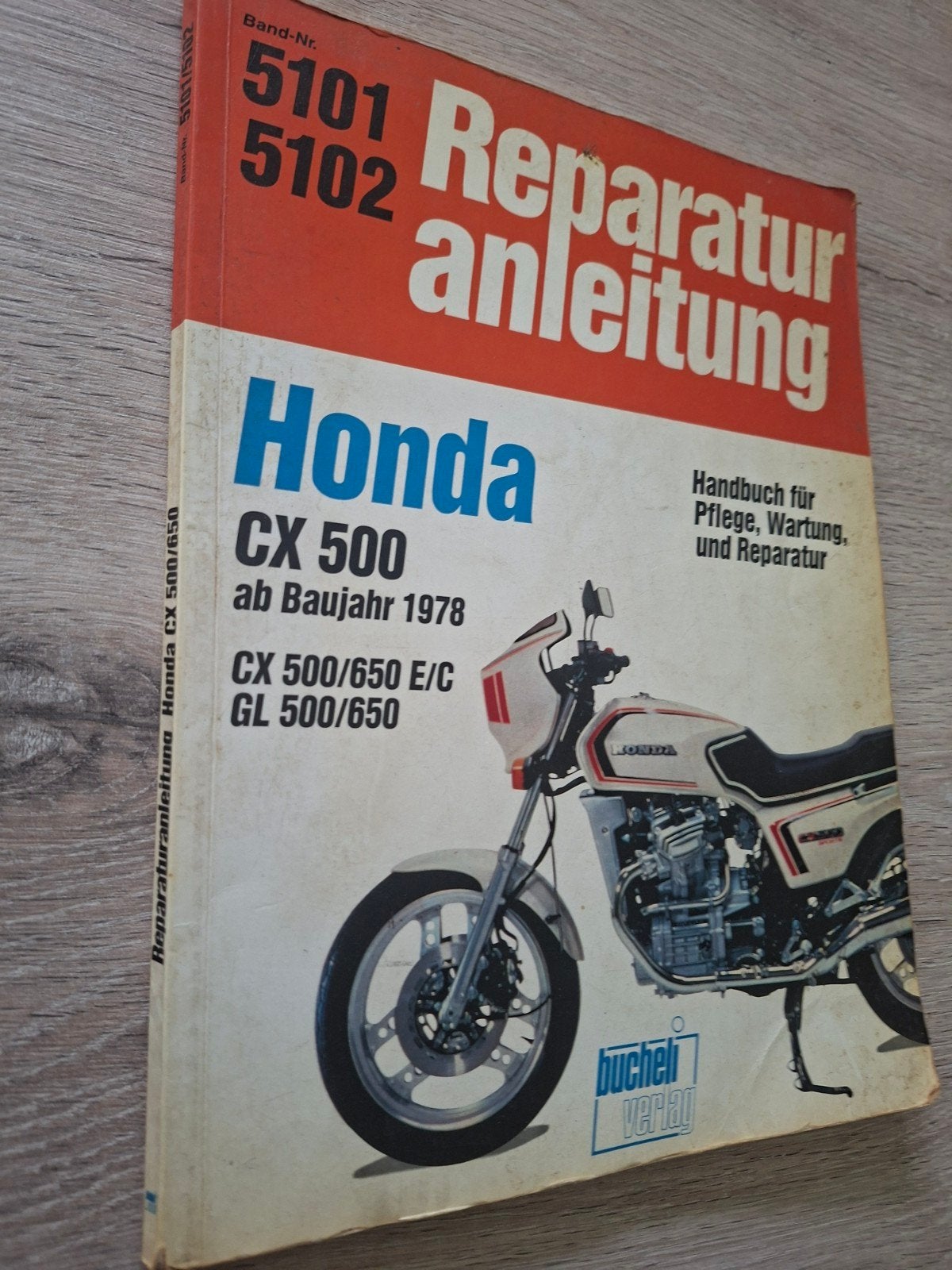Honda CX 500 CX500/650 E/C GL500/650, Livres, Motos, Enlèvement ou Envoi