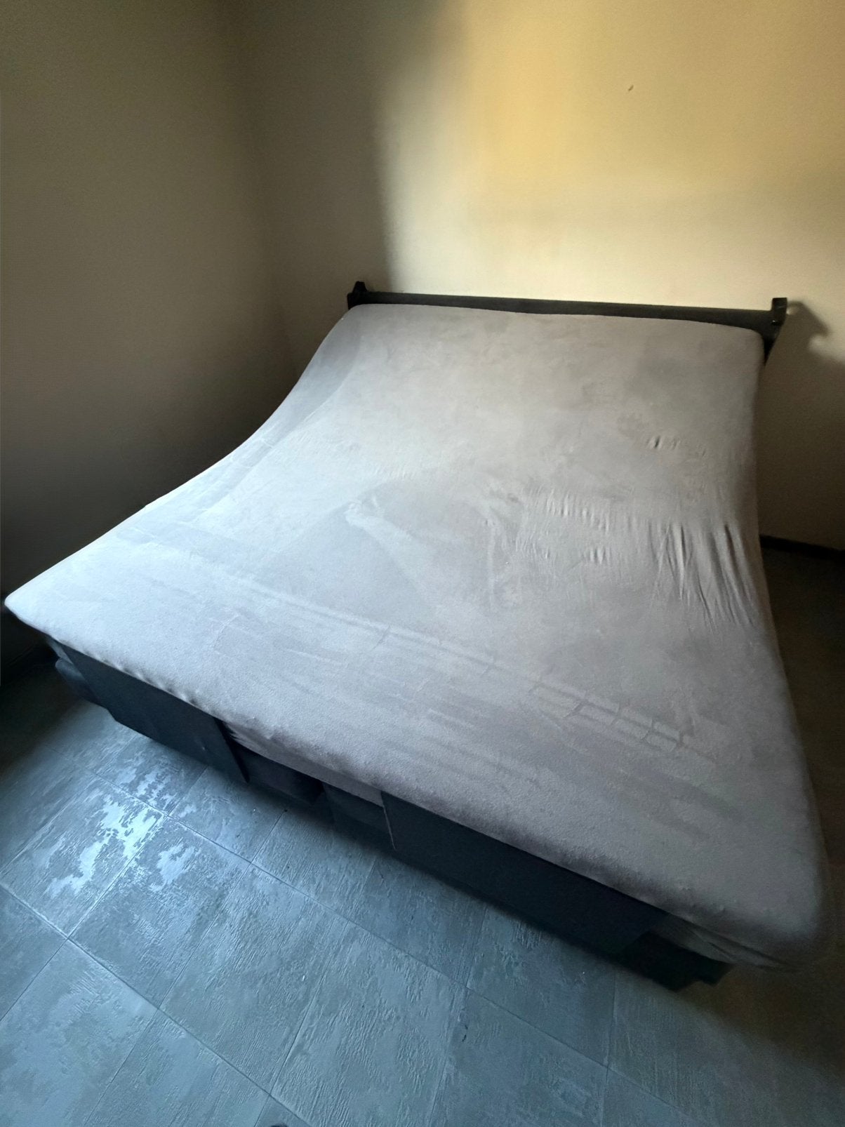 Elektrische Boxspring 1.80 x 2.00, Huis en Inrichting, Ophalen, Gebruikt, Tweepersoons, 180 cm