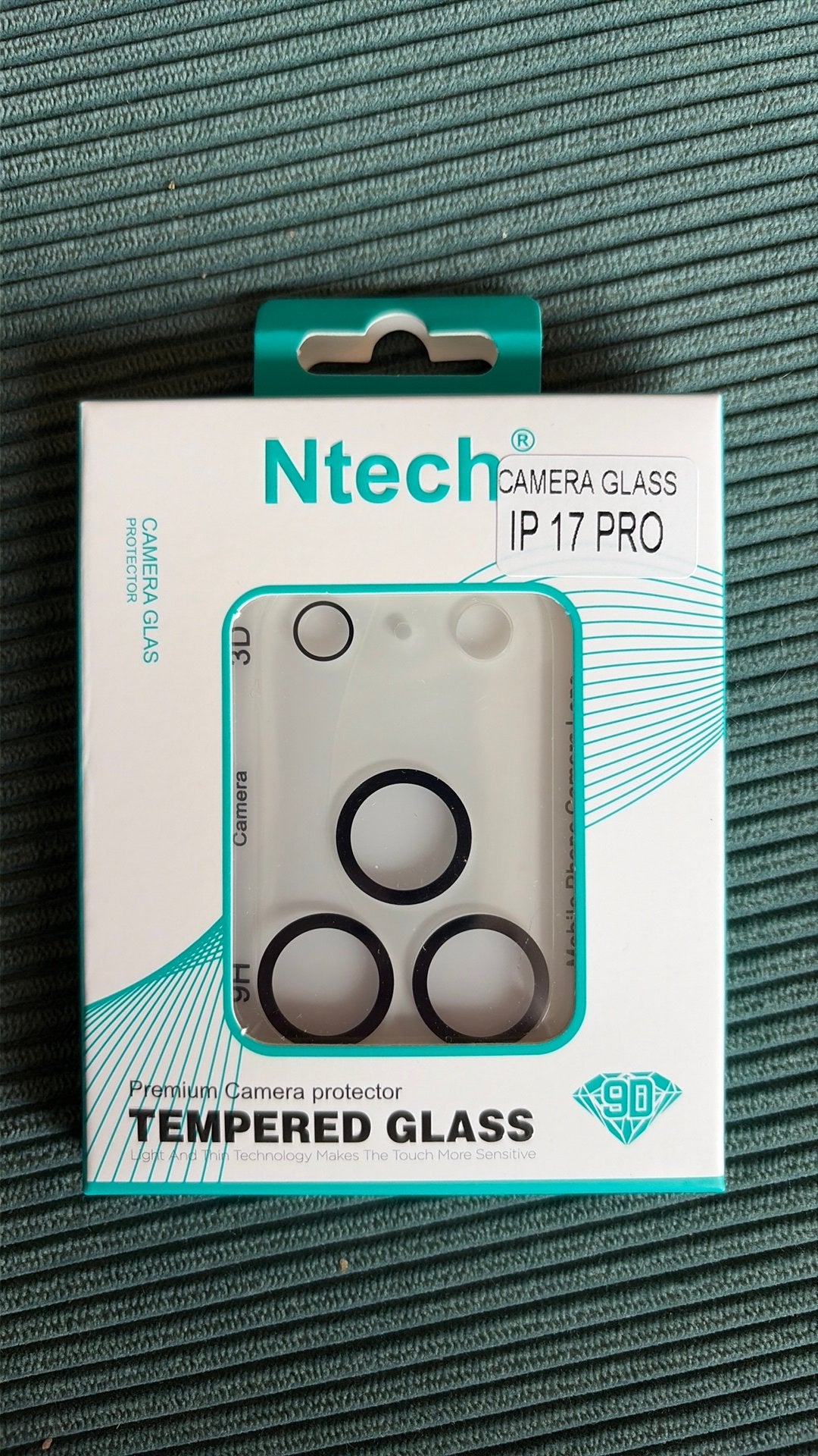 Camera bescherming iphone 17pro, Ophalen of Verzenden, Nieuw, Overige merken