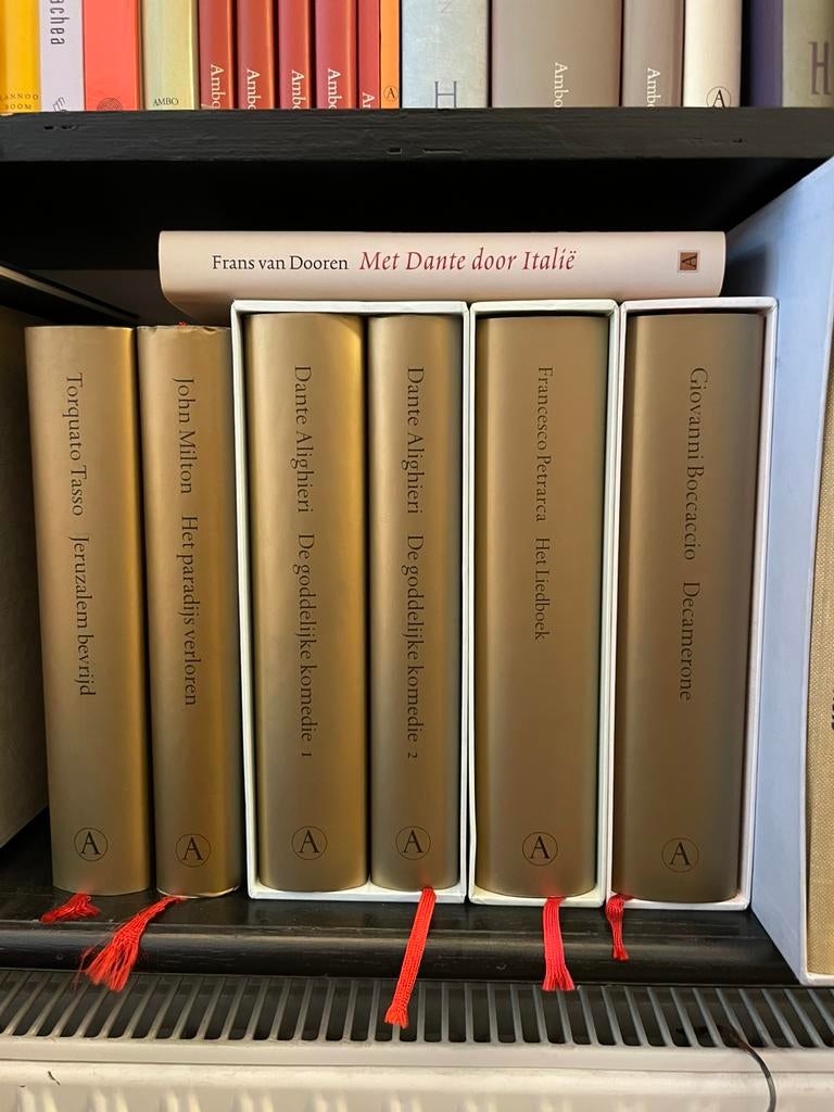 Collectie Atheneum-Polak Dante, Milton, Petrarca, Tasso, Ophalen of Verzenden, Zo goed als nieuw