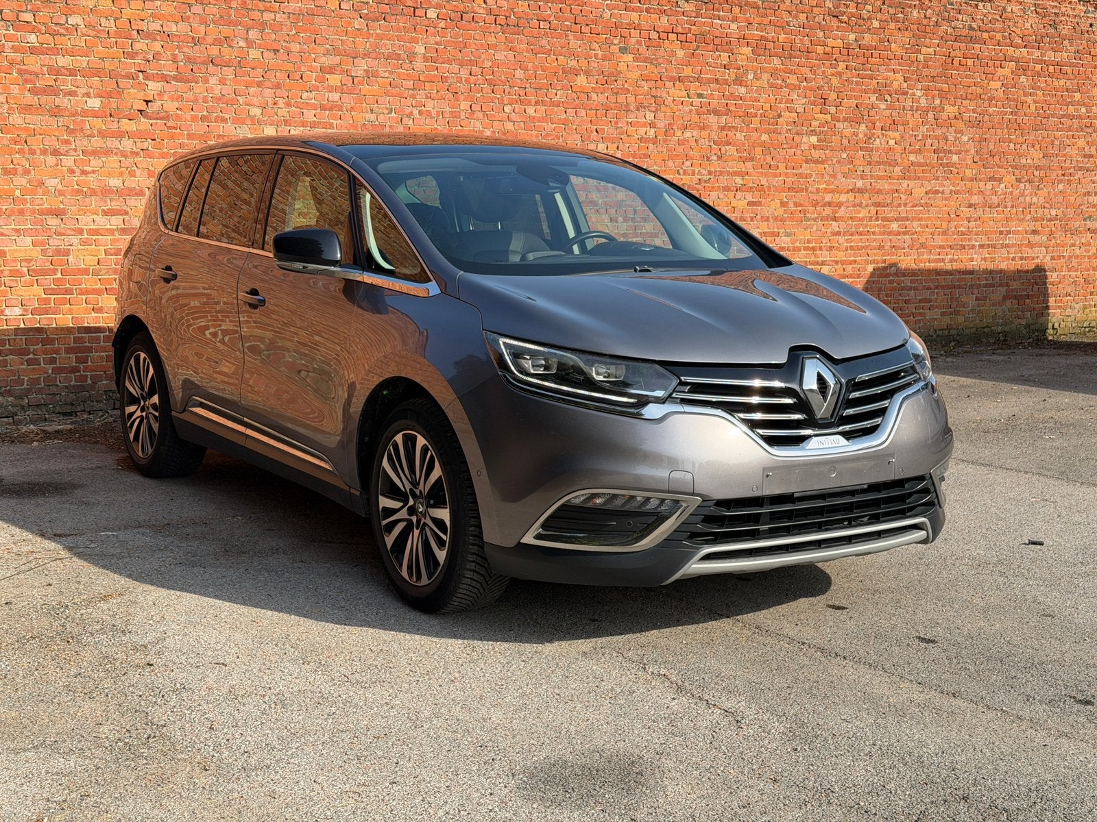 Renault Espace Initiale Paris 1.6 Diesel EURO 6b 182.000 Km, Auto's, Renault, Monovolume, Euro 6, Leder, Bruin