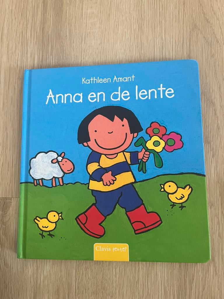 Anna en de lente / anna verhuist, Boeken, Kinderboeken | Baby's en Peuters, Ophalen, Zo goed als nieuw
