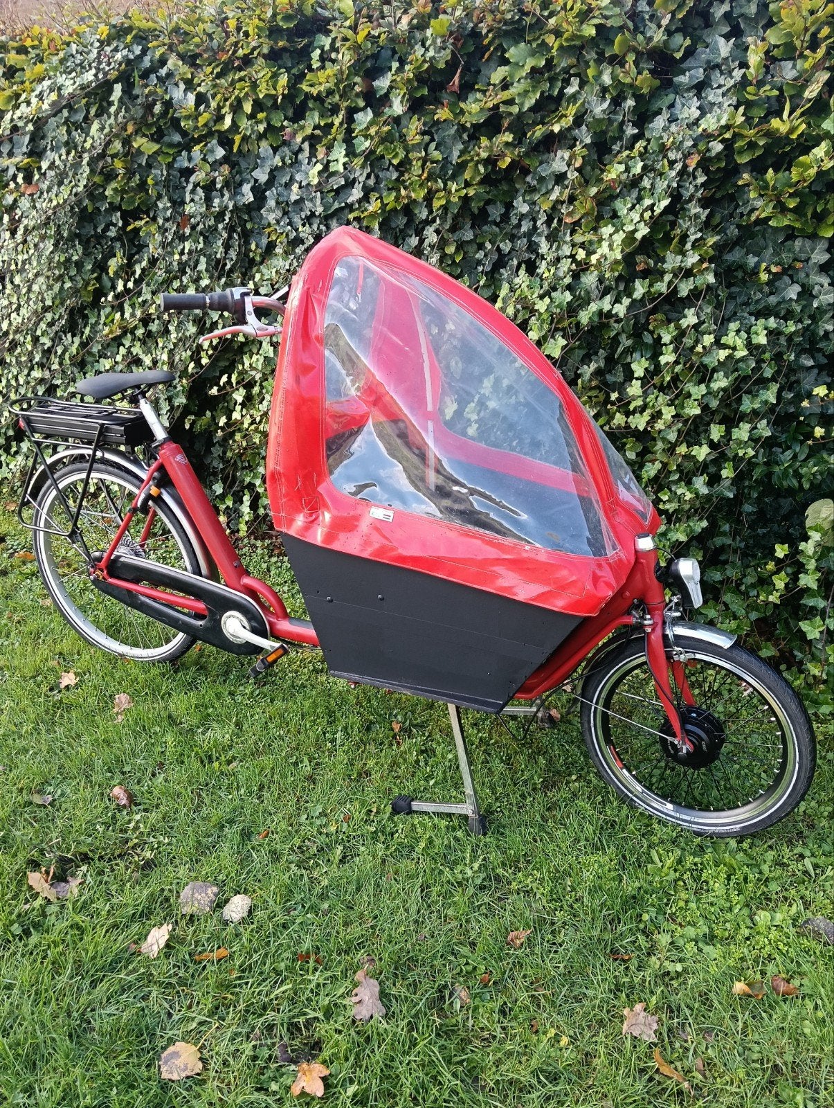 Vélo cargo électrique Van Amstel, nouvelle batterie, garanti, Électrique, Enlèvement ou Envoi, Comme neuf, 2 enfants