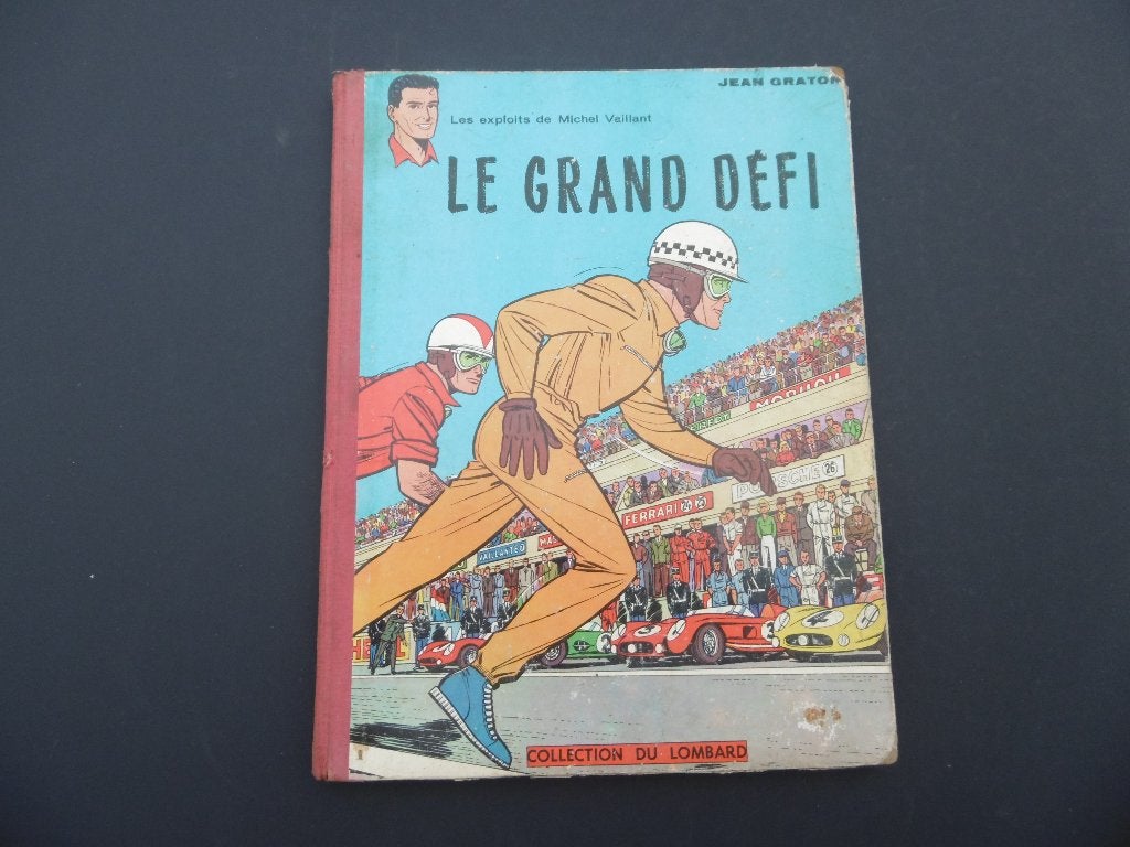Michel Vaillant : Le grand défi - Rééd 1959 + Point Tintin, Livres, Enlèvement ou Envoi
