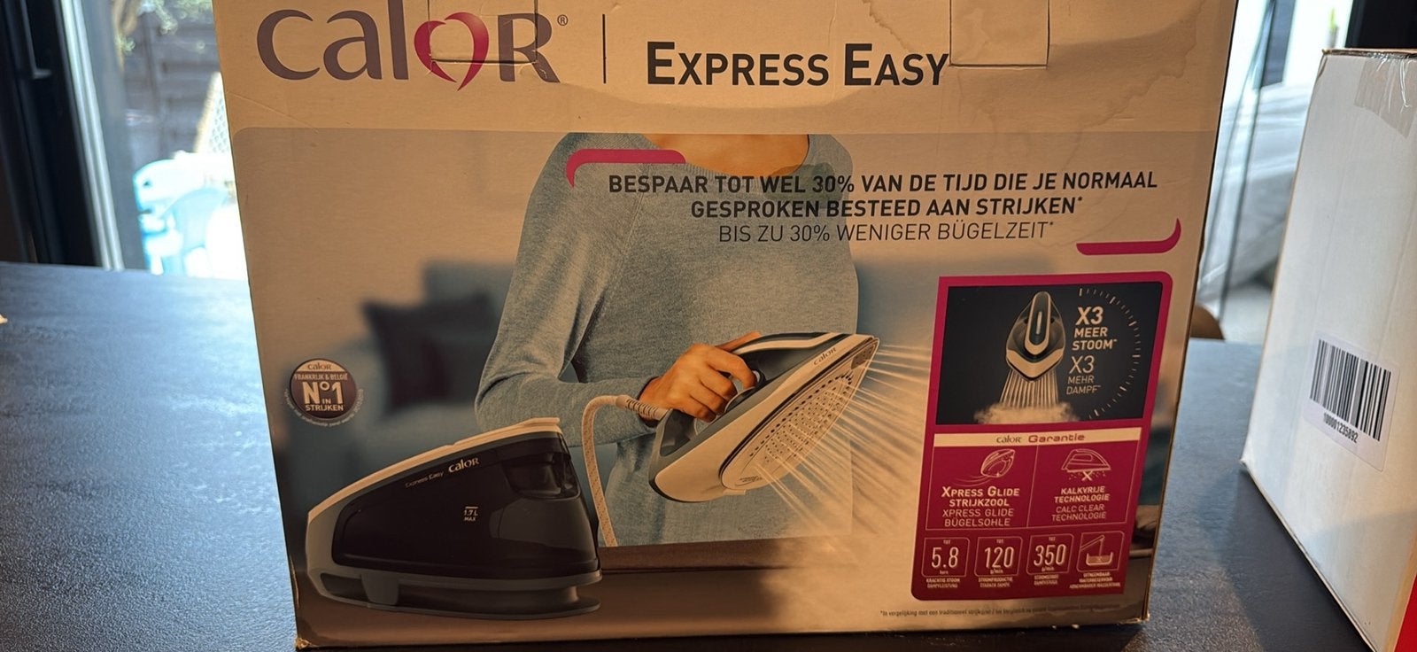 Calor Express Easy – Stoomgenerator nieuw in doos, Electroménager, Enlèvement, Neuf, Fer à repasser avec cordon