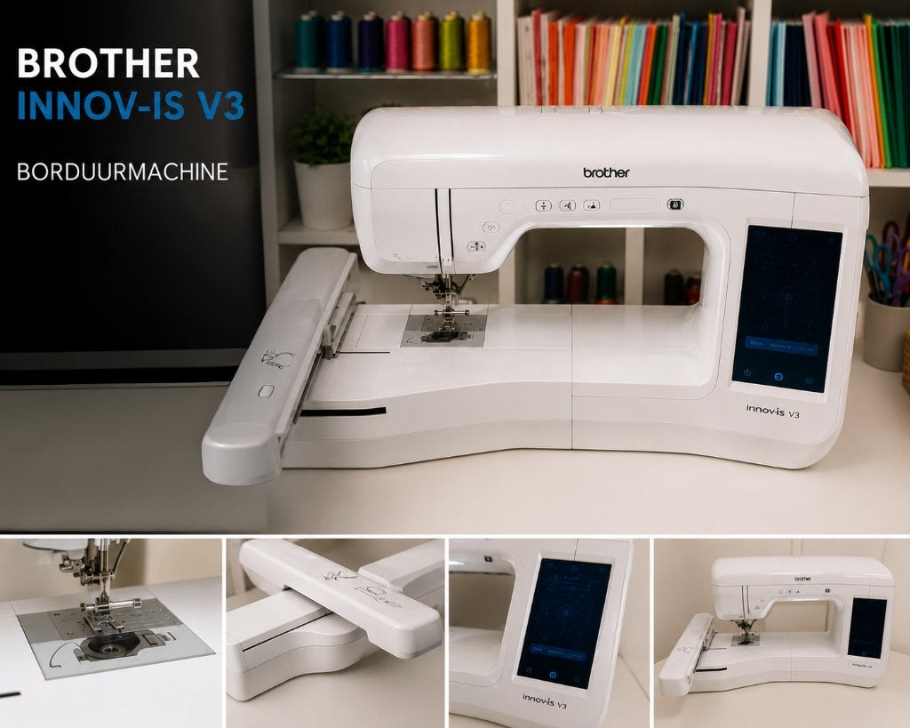 Brother Innov-is V3 Borduurmachine, Ophalen, Gebruikt, Machineborduren, Borduurmachine