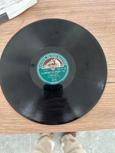 vinyle la voix de son maitre Eliane Embrun, Enlèvement ou Envoi, Utilisé