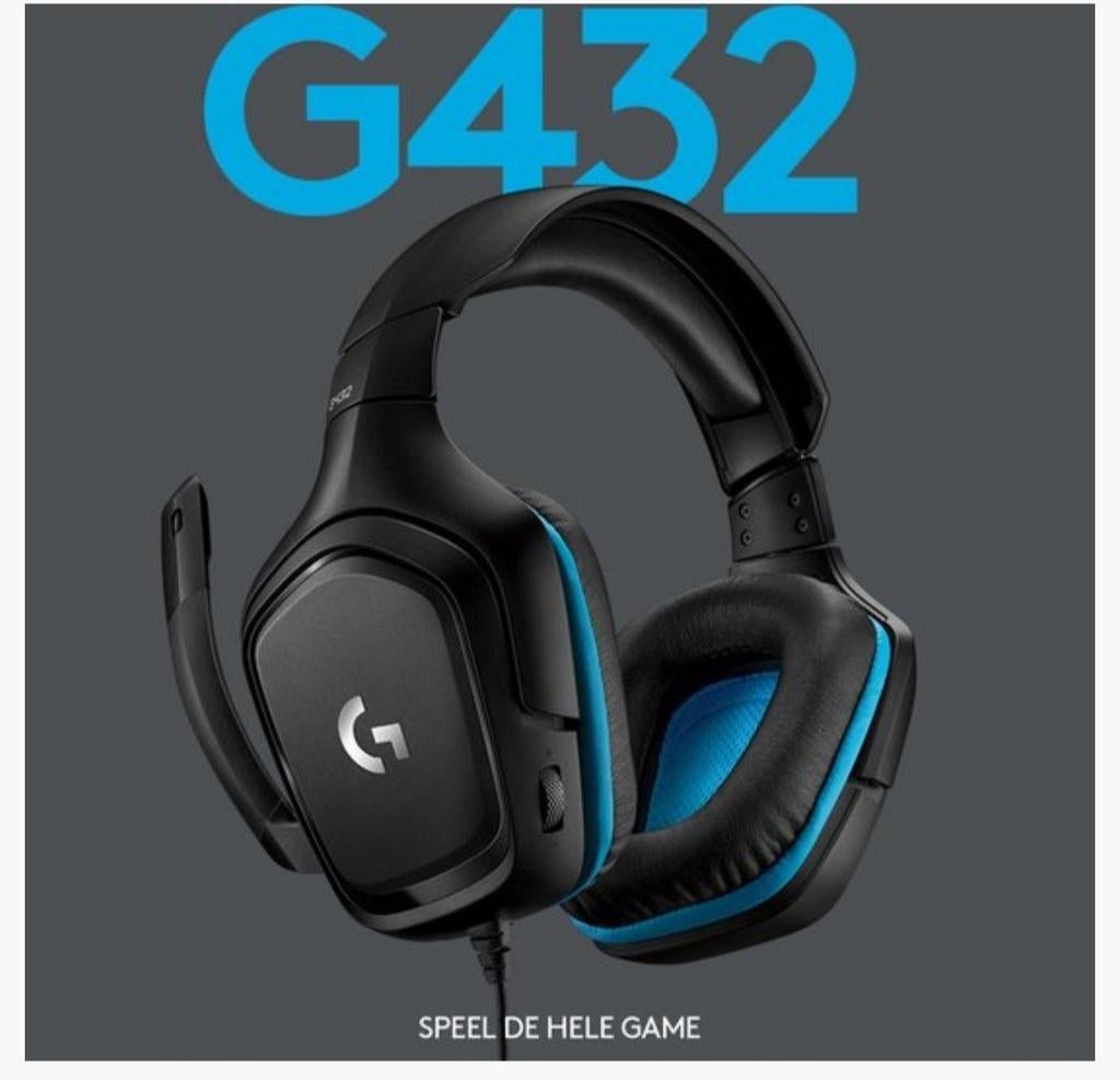 G432 microfoon, In-ear, Logitech, Nieuw, Ophalen of Verzenden