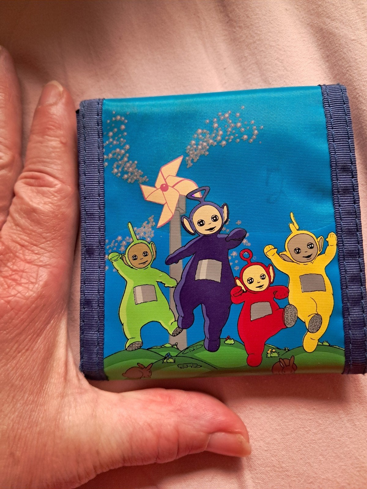 Retro geldbeugeltje 'The Teletubbies'., Ophalen of Verzenden