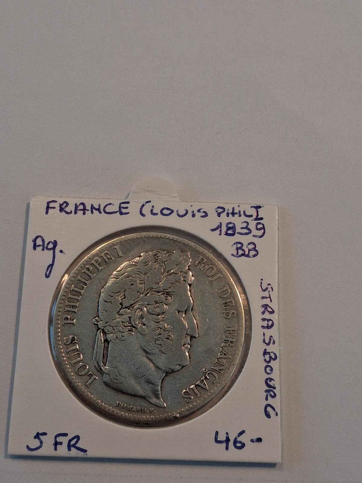 France 5 pour 1839 BB AG, Enlèvement ou Envoi