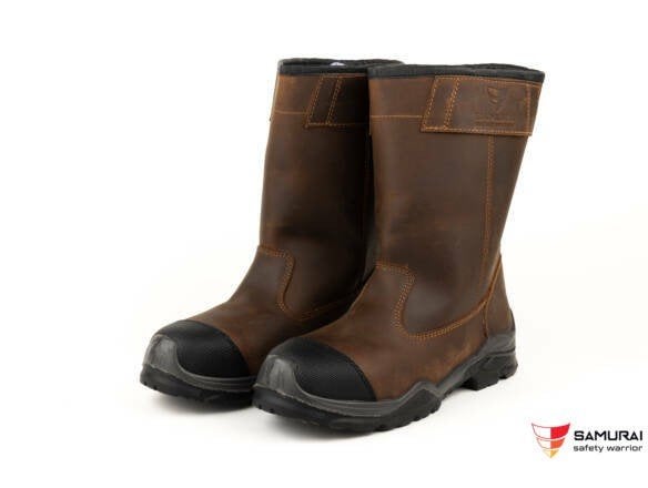 Nieuwe Riviera Samurai Werklaarzen Bruin – Maat 44, Doe-het-zelf en Bouw, Ophalen