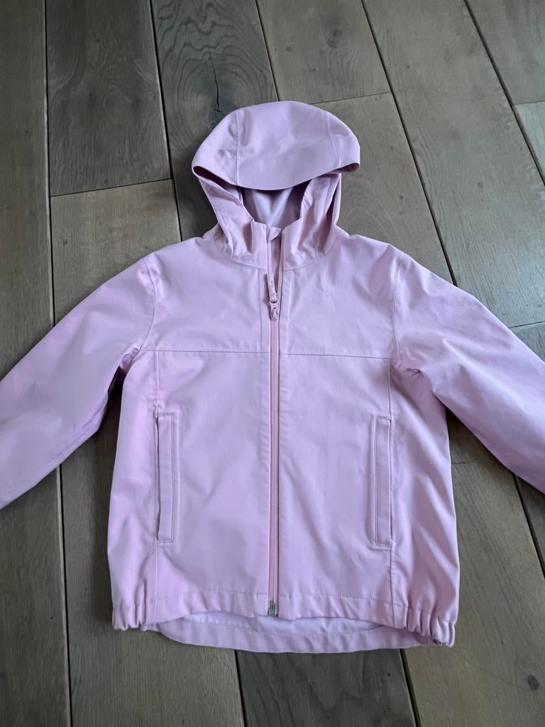 Regenjasje roze Uniqlo - maat 5/6, Enlèvement, Comme neuf, Fille, Manteau