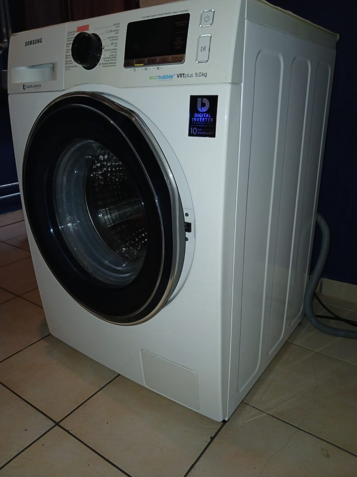 Samsung met centrifugeprobleem, Ophalen