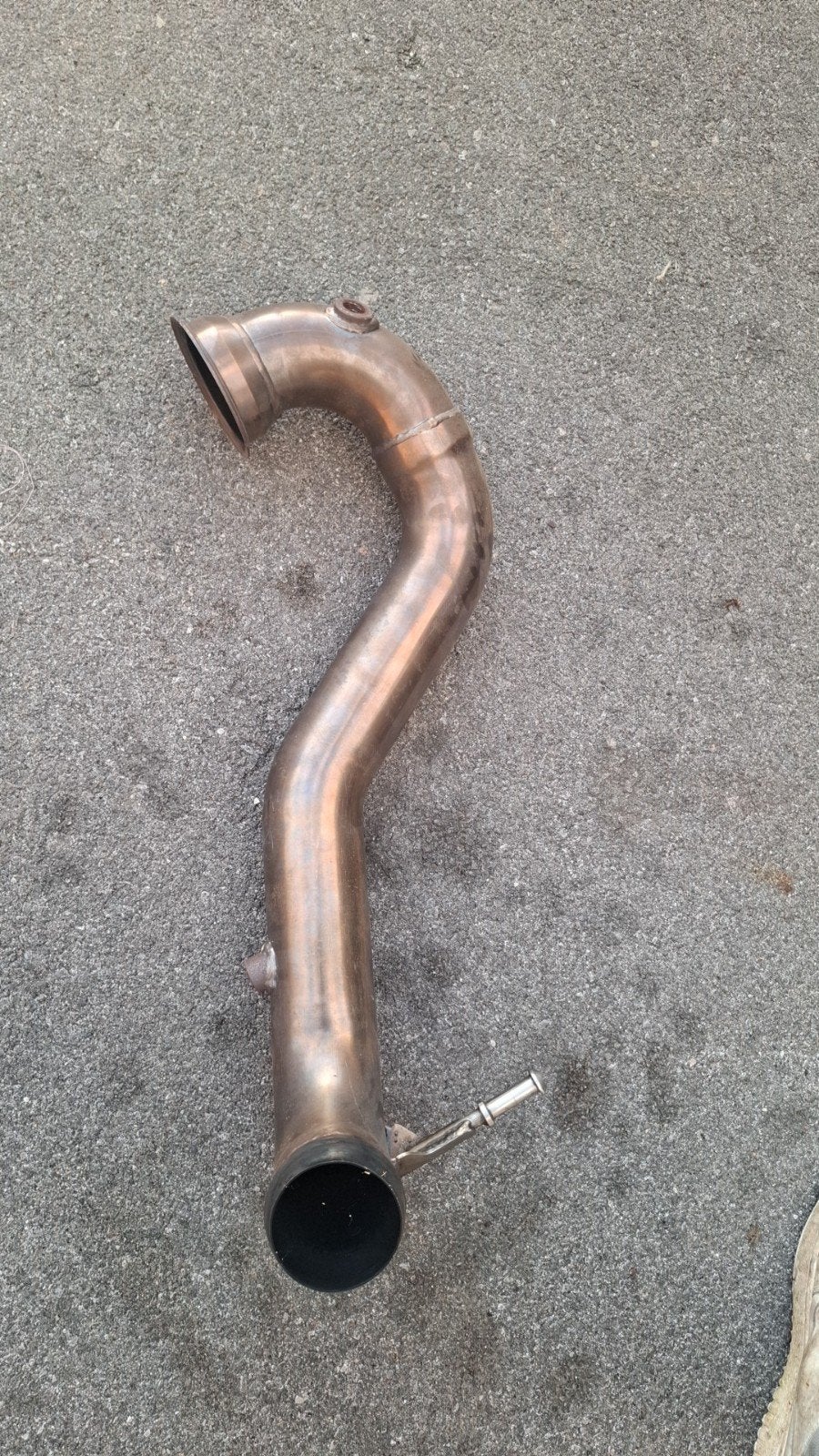 Dowpipe Mercedes-Benz CLA45 amg, Ophalen, Mercedes-Benz