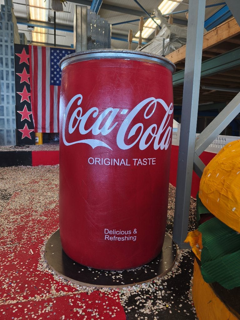 Coca-Cola et amburger géant, Enlèvement, Comme neuf, Décoration