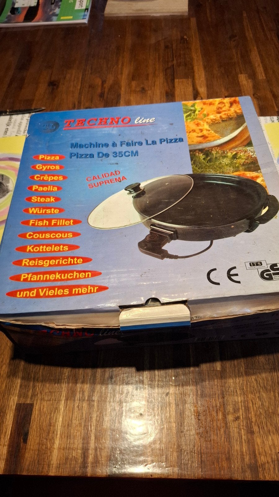 poêle à pizza, récipient électrique et poêle, Enlèvement, Neuf