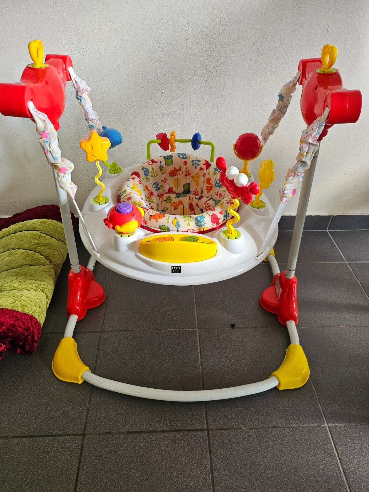 Moni Vista baby jumper, Ophalen