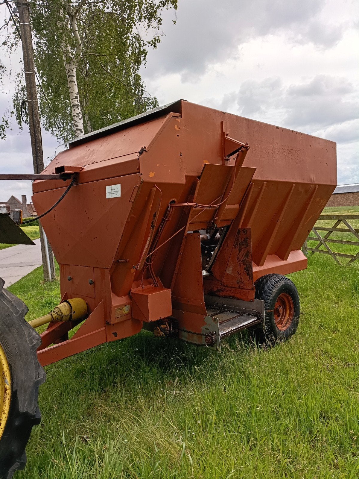 Mengwagen, Zakelijke goederen, Ophalen, Veehouderij, Voertechniek