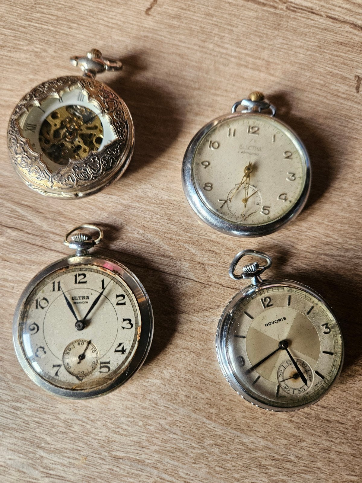 montre à gousset, Enlèvement ou Envoi