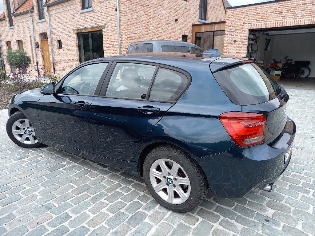 Bmw 116i te koop, Auto's, BMW, Euro 5, Zwart, Blauw, 5 deurs