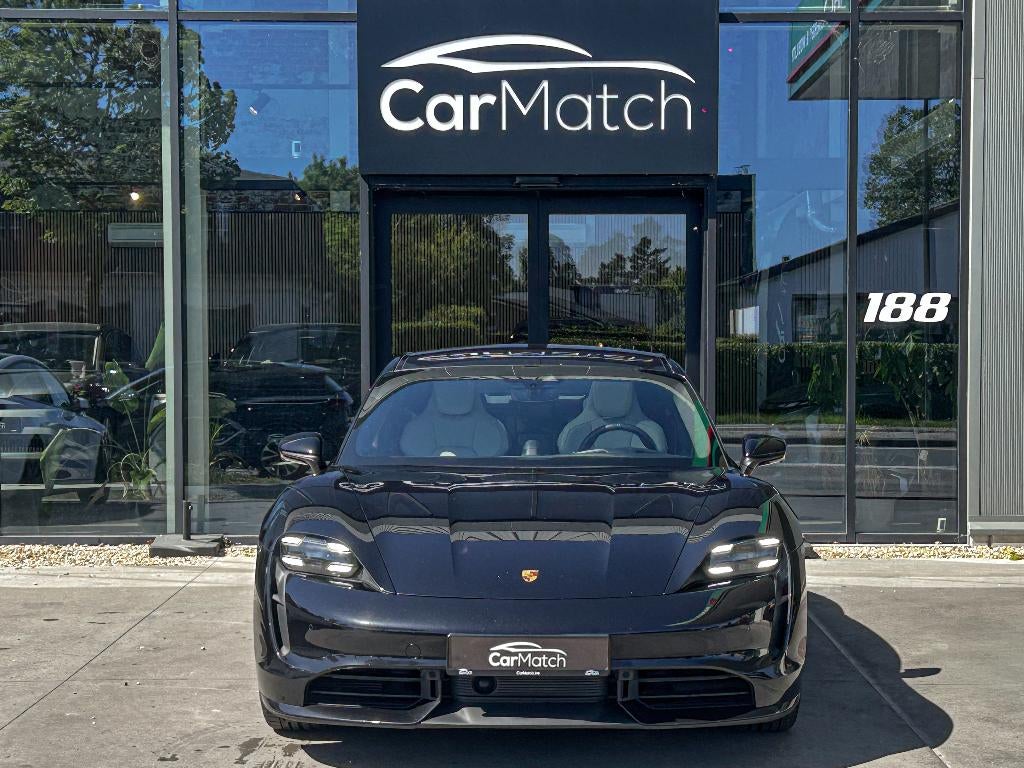 Porsche Taycan TURBO - PANO | BOSE | ACC | 360 | CHRONO, Auto's, Porsche, Automaat, 0 cilinders, Euro 6, Zwart
