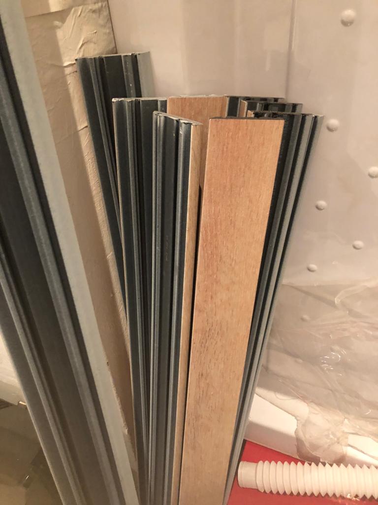 Plinten nieuw 13 meter, Doe-het-zelf en Bouw, Hout en Planken, Ophalen of Verzenden, Nieuw