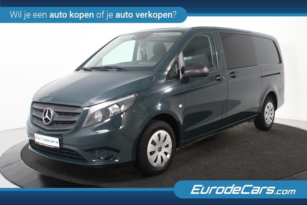 Mercedes Vito 111 CDi Lang *1ste Eigenaar*5-Zits*, Auto's, Voorwielaandrijving, Stof, 4 cilinders, 2000 kg