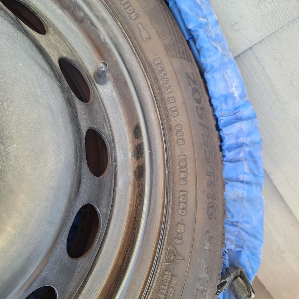 4x winterbanden met velg van golf 8, Enlèvement