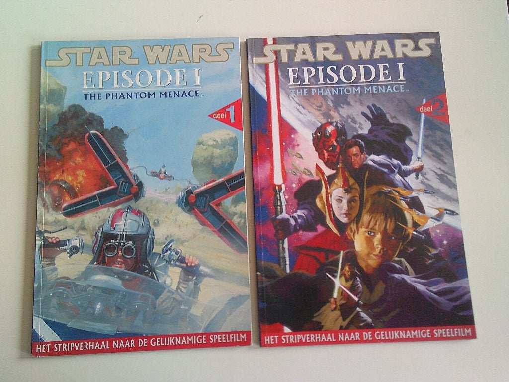 strps Star Wars episode 1 en 2 . 1ste druk 1999, Boeken, Ophalen of Verzenden