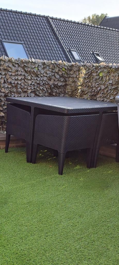 Tuintafel zonder zeteltjes te koop, Tuin en Terras, Ophalen