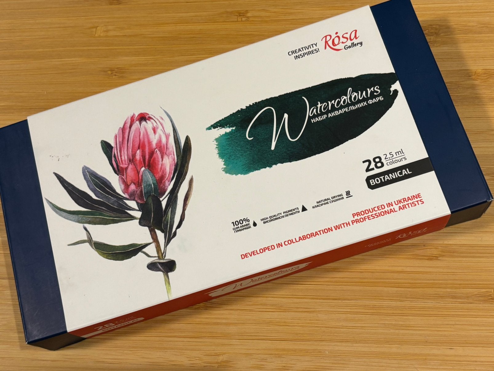 Rosa Watercolour paints Botanical set NIEUW, Ophalen of Verzenden, Nieuw, Waterverf